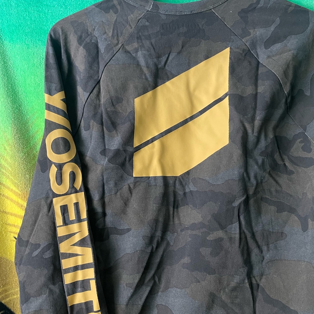 James Perse Camouflage Performance Shirt
